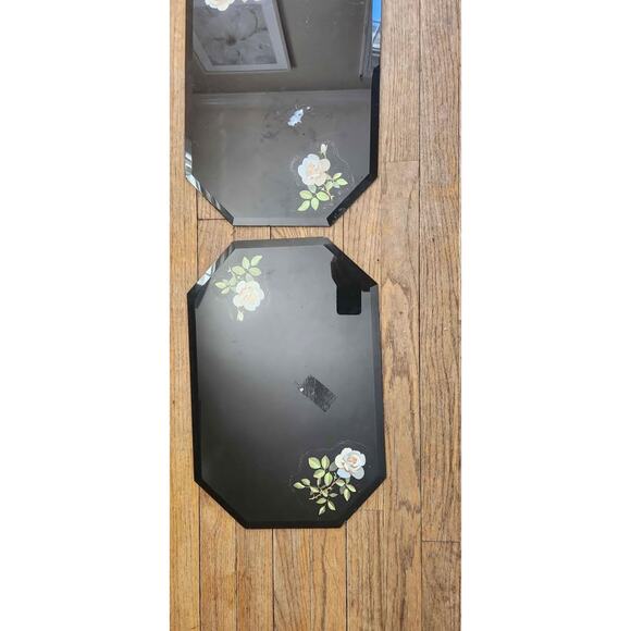 Vintage Japanese Seving Trays set of 2 - Picture 3 of 5